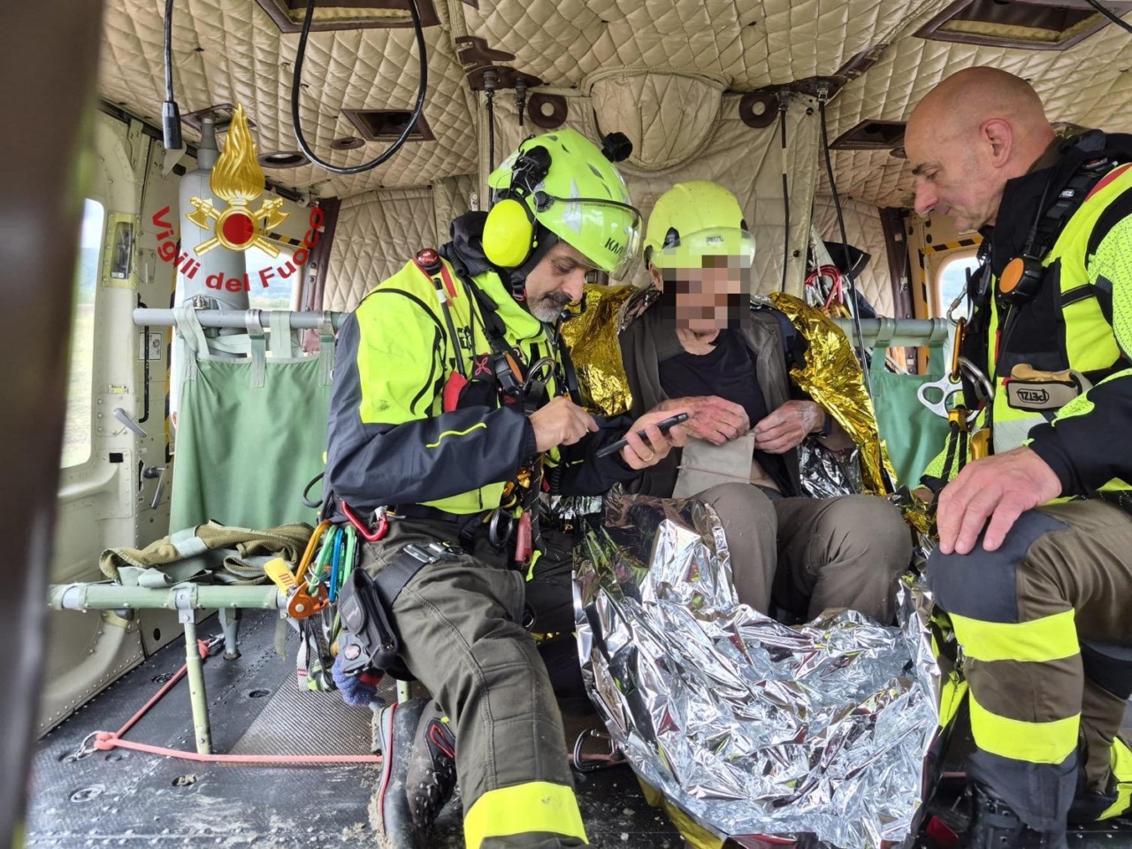 Subbiano (Arezzo), ritrovato il pellegrino disperso nei boschi: sta bene
