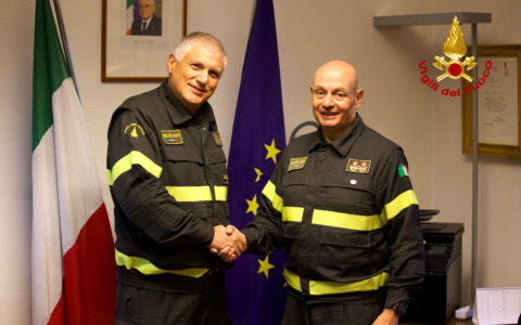 Vigili del Fuoco della Toscana, passaggio di consegne alla Direzione regionale