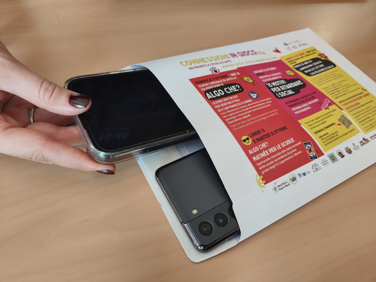 Cellulari spenti e giochi all’aria aperta, un “pomeriggio disconnesso”