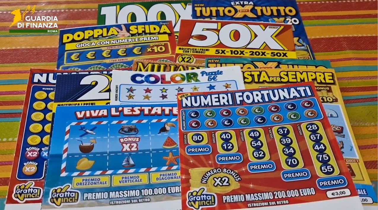 Truffa dei Gratta e Vinci, sigilli a immobili per 25 milioni
