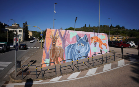 Nuovo murales a Bottai