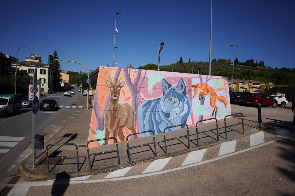 Nuovo murales a Bottai